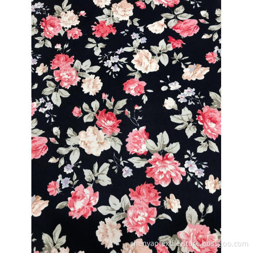 100%Cotton Spendex Poplin Printing Fabric